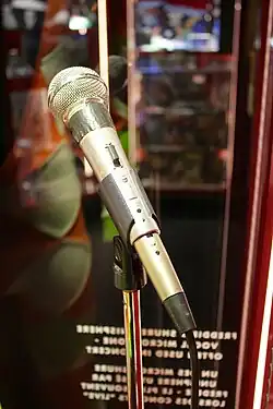 De microfoon voor het casino die jarenlang de enige herinnering was
