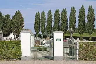 Toegang tot de begraafplaats