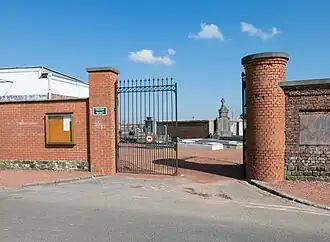 Toegang tot de begraafplaats