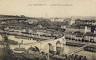 Spoorwegviaduct, 1910