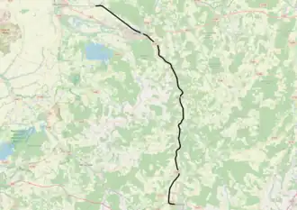 Spoorlijn Blesme-Haussignémont - Chaumont op de kaart