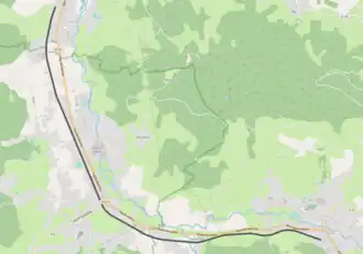 Spoorlijn Saint-Léonard - Fraize op de kaart