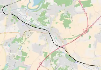 Tramlijn 14 op de kaart