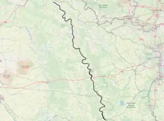 Spoorlijn Lérouville - Pont-Maugis op de kaart