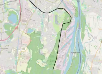 Havenspoorlijn Straatsburg op de kaart