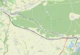 Spoorlijn Wissembourg - Lauterbourg-Gare op de kaart