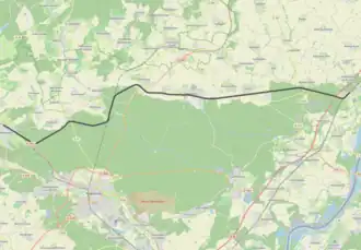 Spoorlijn Mertzwiller - Seltz op de kaart