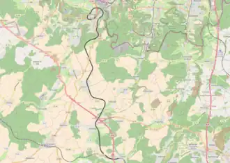 Spoorlijn Fontoy - Audun-le-Tiche op de kaart