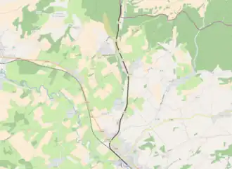 Spoorlijn Carignan - Messempré op de kaart