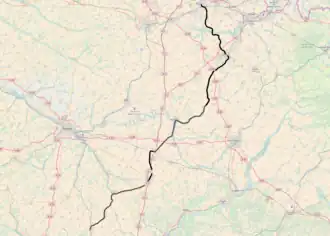 Spoorlijn Saint-Just-en-Chaussée - Douai op de kaart