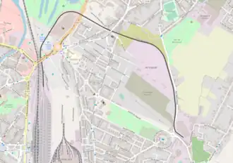 Stamlijn La Grande Paroisse op de kaart