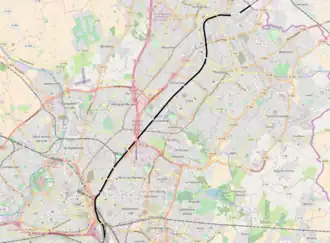 Spoorlijn Fives - Moeskroen op de kaart