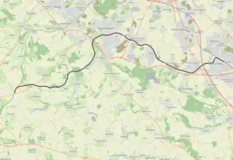 Spoorlijn Bully-Grenay - Brias op de kaart