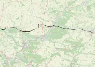 Spoorlijn Rochy-Condé - Soissons op de kaart