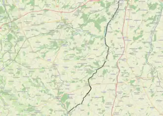 Spoorlijn Saint-Omer-en-Chaussée - Vers op de kaart