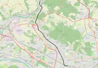 Spoorlijn Ermont-Eaubonne - Valmondois op de kaart