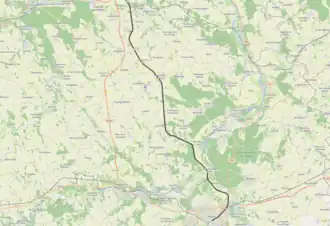 Spoorlijn Dreux - Saint-Aubin-du-Vieil-Évreux op de kaart