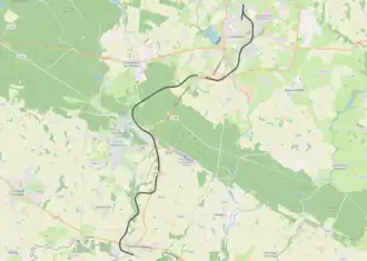 Spoorlijn Couterne - La Ferté-Macé op de kaart