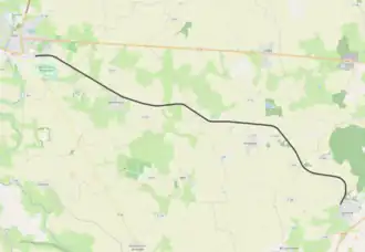 Spoorlijn Chemazé - Craon op de kaart