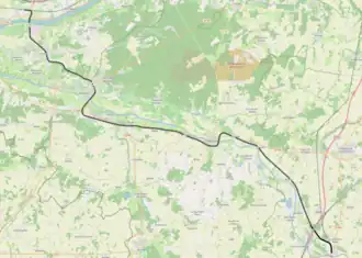 Spoorlijn Port-Boulet - Port-de-Piles op de kaart