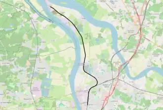 Spoorlijn Bassens - Le Bec-d'Ambès op de kaart