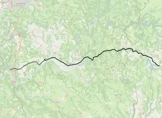 Spoorlijn Souillac - Viescamp-sous-Jallès op de kaart