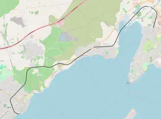 Spoorlijn Balaruc-les-Bains - Mèze op de kaart