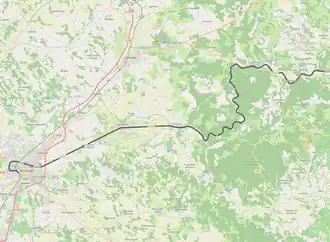 Spoorlijn Lexos - Montauban-Ville-Bourbon op de kaart