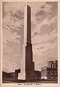 Foro-Mussolini, il monolite (1938)