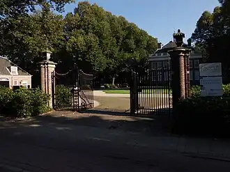 Sparrendaal: entreehek