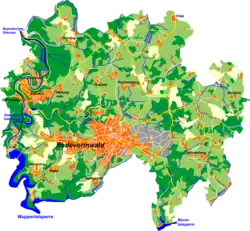 Ortsteile van Radevormwald
