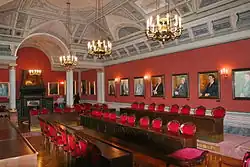 Interieur van het Oud Stadhuis.