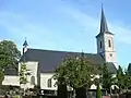 De  Sint-Niklaaskerk in Raeren