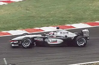 Kimi Räikkönen in de MP4-17D