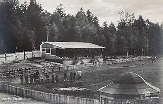De sportaccommodatie omstreeks 1920,toen nog Borås Idrottsplats geheten.