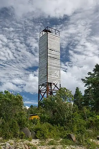 Lichtbaken bij Kirderanna
