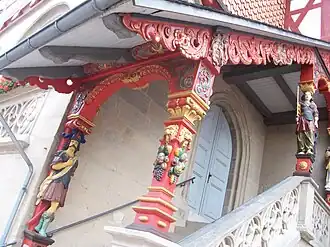 Trappengang van de loggia in het  stadhuis (2010)