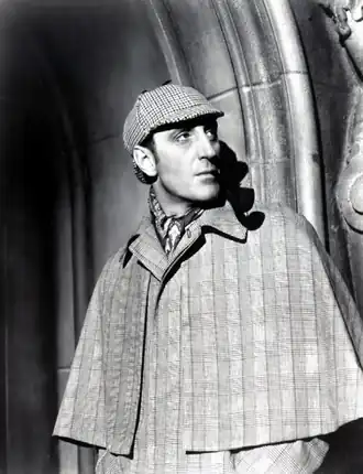Basil Rathbone als Sherlock Holmes