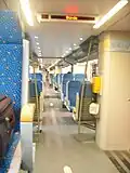 Interieur van een eurobahn-Talent