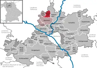 Kaart van Reckendorf