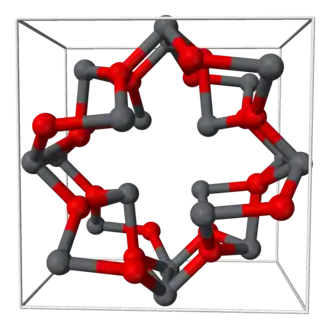 Eenheidscel van lood(II,IV)oxide