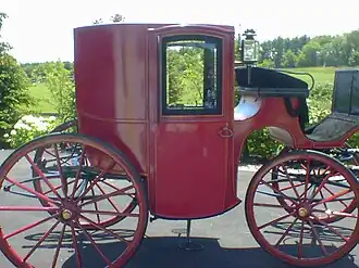 Een coupé uit ca. 1890