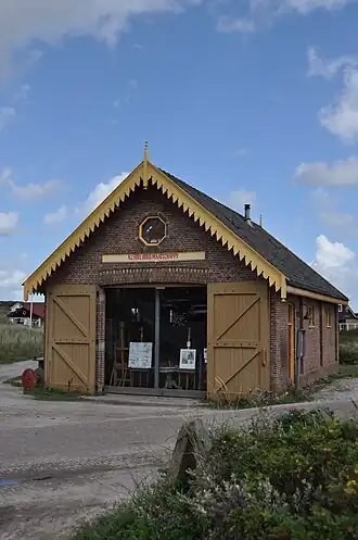 Het voormalige boothuis (2011)