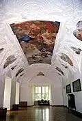 de Zomerrefter van Klooster Leubus, plafondschildering van Michael Willmann
