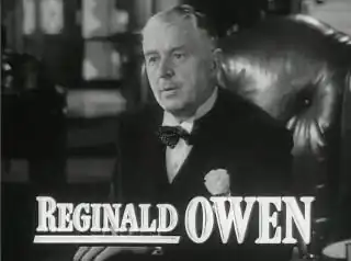Reginald Owen in de trailer van The Miniver Story