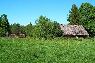 Boswachtershuis in het natuurreservaat Alam-Pedja