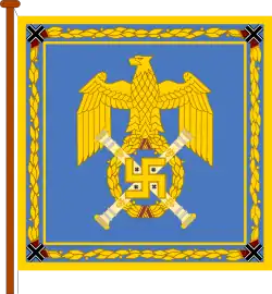 Standaard van de  Reichsmarschall  van 1941 tot 1945 (linkerkant)