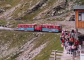 Reißeck-Höhenbahn op de kaart