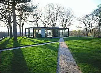 Glass House en tuin