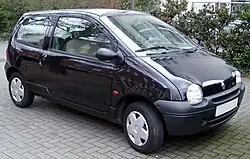 1998–2000 Twingo, voorzijde